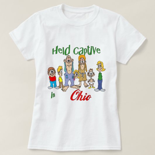 Captive in Ohio T-shirt (Design voorkant)