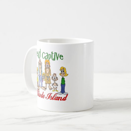 Captive in Rhode Island Koffiemok (Voorkant links)