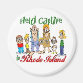 Captive in Rhode Island Magneet (Voorkant)