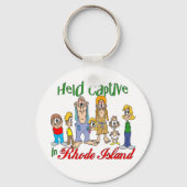Captive in Rhode Island Sleutelhanger (Voorkant)