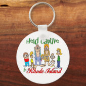 Captive in Rhode Island Sleutelhanger (Voorkant)