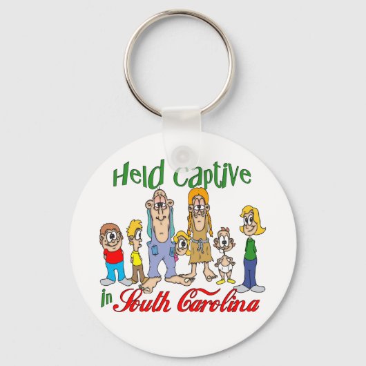 Captive in South Carolina Sleutelhanger (Voorkant)