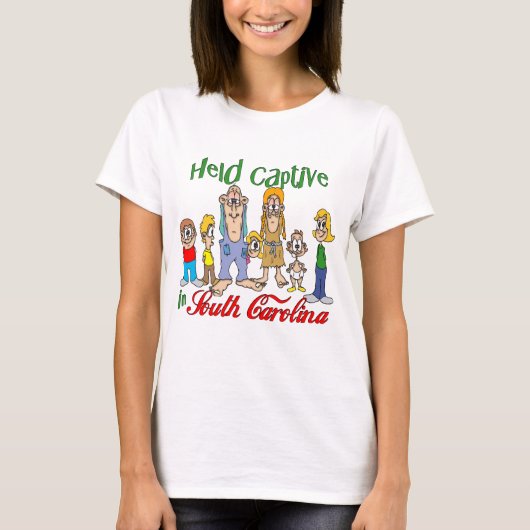 Captive in South Carolina T-shirt (Voorkant)