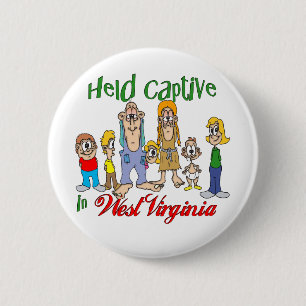 Captive in West Virginia Ronde Button 5,7 Cm