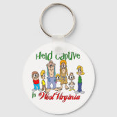 Captive in West Virginia Sleutelhanger (Voorkant)