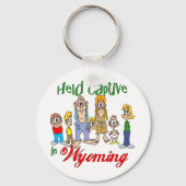 Captive in Wyoming Sleutelhanger (Voorkant)