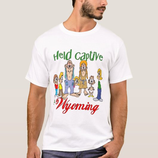 Captive in Wyoming T-shirt (Voorkant)