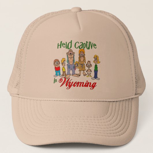 Captive in Wyoming Trucker Pet (Voorkant)