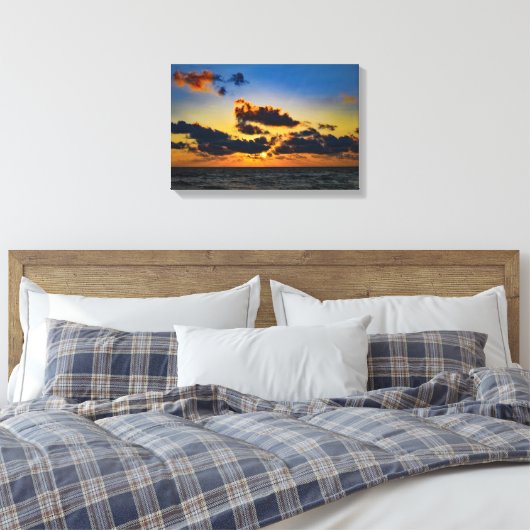 Captive Sunset #2 Canvas Afdruk (Insitu (Slaapkamer))