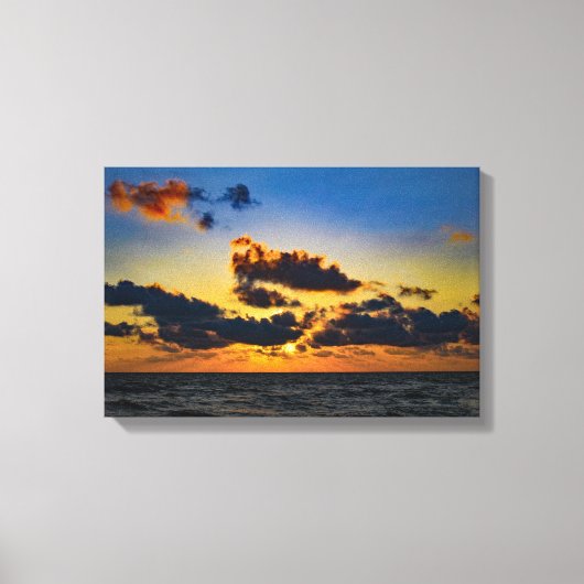 Captive Sunset #2 Canvas Afdruk (Voorkant)