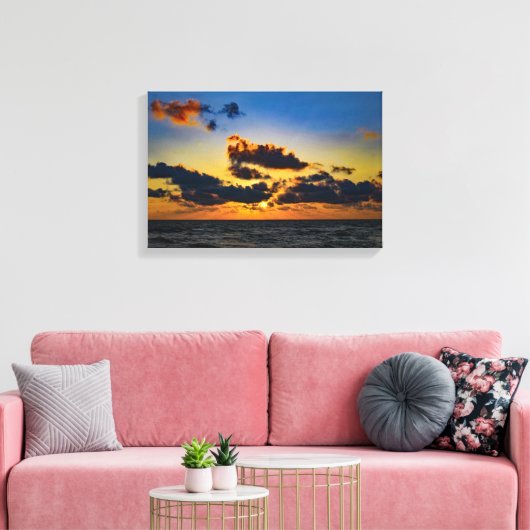 Captive Sunset #2 Canvas Afdruk (Insitu (Woonkamer))