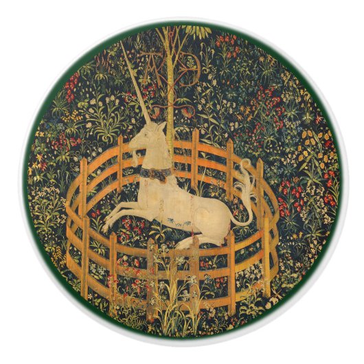 Captive Unicorn Ceramic Pull Keramische Knop (Voorkant)