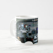 CAPTMOONBEAM Cessna Citation II Instrument Panel Koffiemok (Voorkant links)