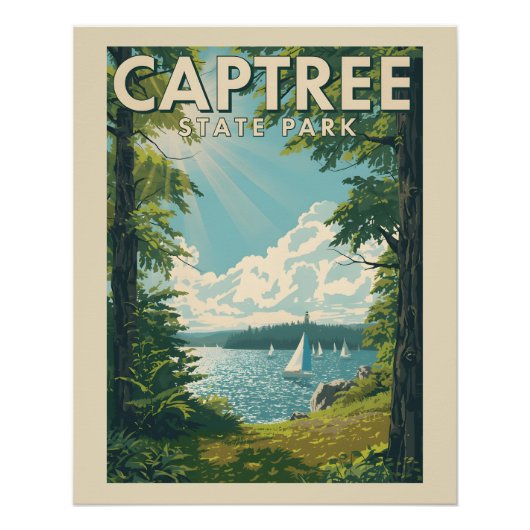 Captree State Park - New York, Verenigde Staten Perfect Poster (Voorkant)