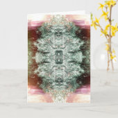 'Capture' Gevouwen Zegening Wenskaart Kaart (Gele Bloem)