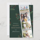 Capture Love Multi Photo Holiday Kaart (Voorkant)