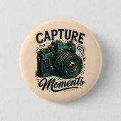 Capture Moments Camera Art Button (Voorkant)