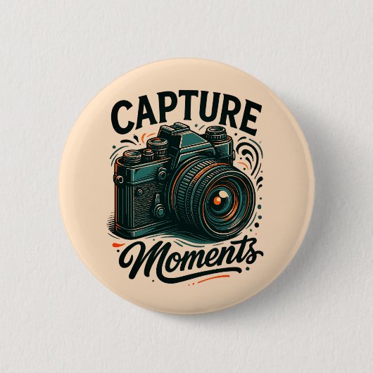 Capture Moments Camera Art Button (Voorkant)