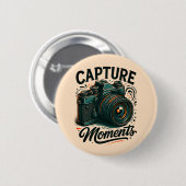 Capture Moments Camera Art Button (Voorkant /achterkant)