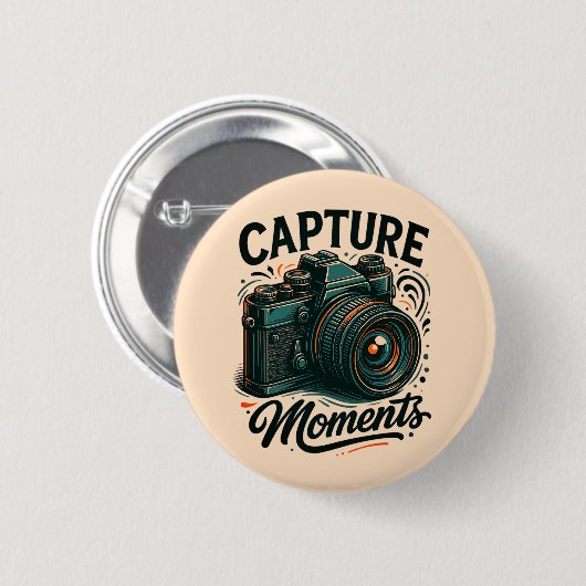 Capture Moments Camera Art Button (Voorkant /achterkant)