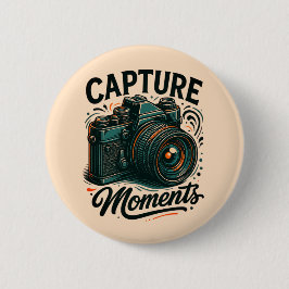 Capture Moments Camerakunst Knop Ronde Button 5,7 Cm