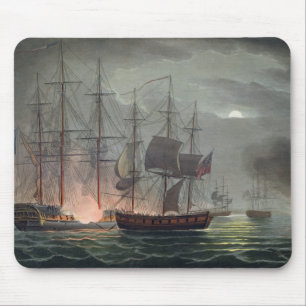 Capture of La Desiree, 7 juli 1800, from 'The Na' Muismat