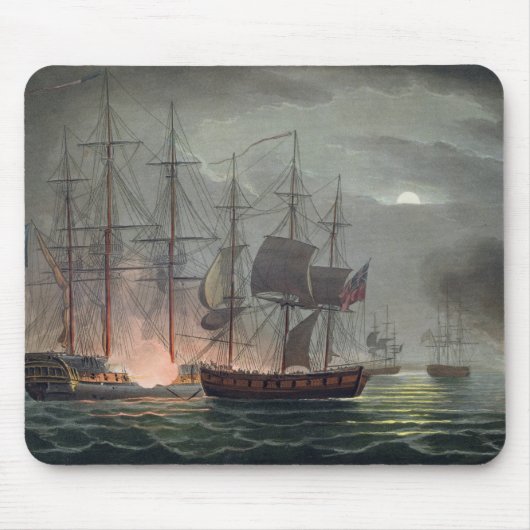 Capture of La Desiree, 7 juli 1800, from 'The Na' Muismat (Voorkant)