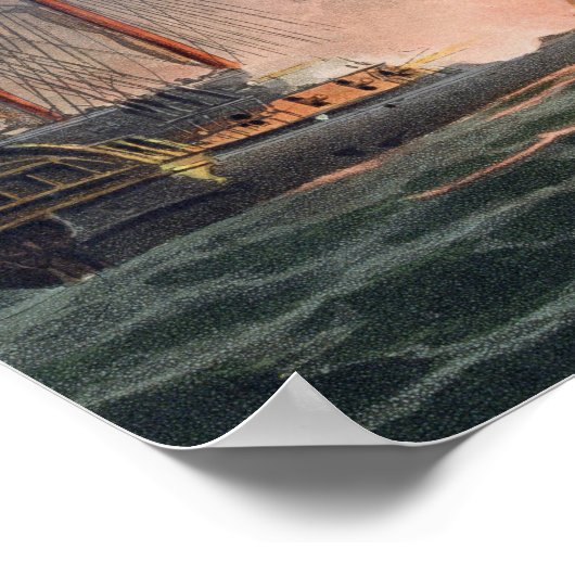 Capture of La Desiree, 7 juli 1800, from 'The Na' Poster (Hoek)