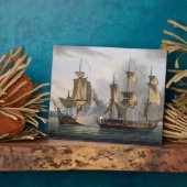 Capture of La Réunion, 21 oktober 1793, uit 'Th Fotoplaat (Zijkant)