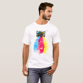 Capture the colors t-shirt (Voorkant volledig)