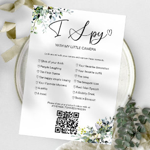 Capture The Love I Spy Trouwspel Met QR Kaart
