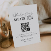 Capture The Love Qr Code Bord, Modern Kaart