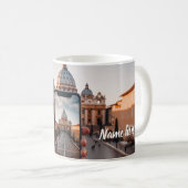 Captured Vatican: Mug for Rome Enthusiasts Koffiemok (Voorkant rechts)