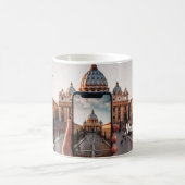 Captured Vatican: Mug for Rome Enthusiasts Koffiemok (Center)