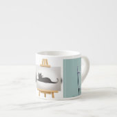 Capuccino mok (Voorkant rechts)