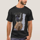 Capuchin Monkey Art T-shirt (Voorkant)