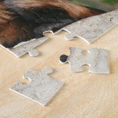 Capuchin Monkey Cute, maar Cranky Legpuzzel (Zijkant)