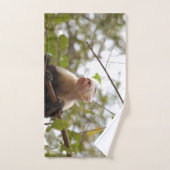 Capuchin Monkey fotografie Bad Handdoek (Handdoek)