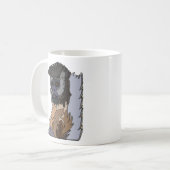 Capuchin Monkey Koffiemok (Voorkant links)