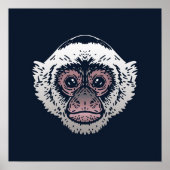 Capuchin Monkey | Muurafdrukken voor kinderen Poster (Voorkant)