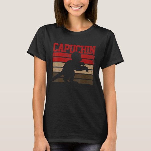 Capuchin Monkey  T-shirt (Voorkant)