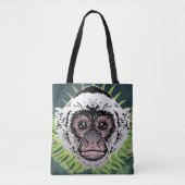 Capuchin Monkey Tropical Amazon wild dier Tote Bag (Voorkant)