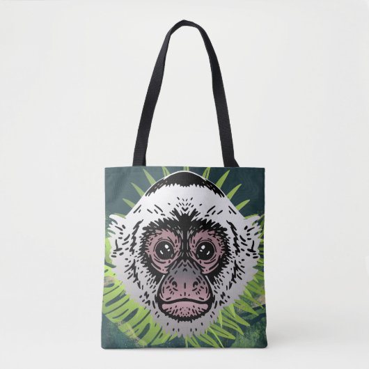 Capuchin Monkey Tropical Amazon wild dier Tote Bag (Voorkant)