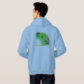 capuchon met palmblad hoodie (Achterkant volledig)