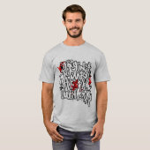 capuchon-motivatie t-shirt (Voorkant volledig)