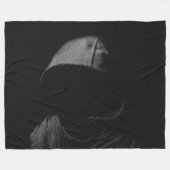 CAPUCHON ZONDER GEZICHT FLEECE DEKEN (Voorkant (Horizontaal))