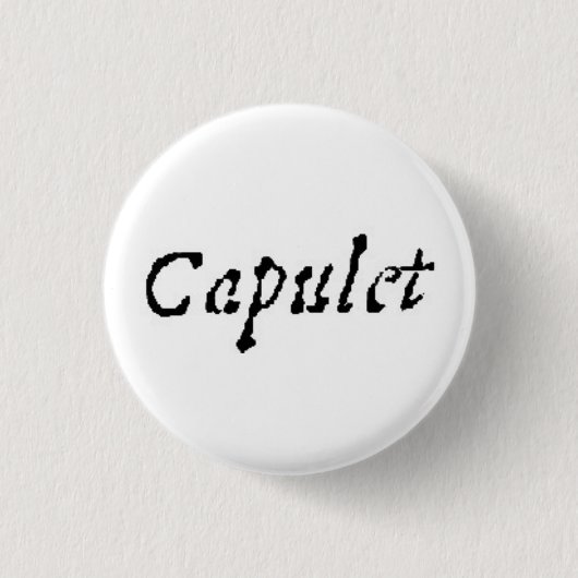 Capulet Ronde Button 3,2 Cm (Voorkant)