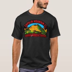Capulin Mountain Volcano New Mexico Vintage Travel T-shirt