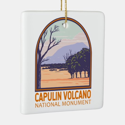 Capulin Volcano  nationaal monument Keramisch Ornament (Rechts)