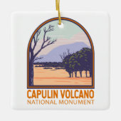 Capulin Volcano nationaal monument Keramisch Ornament (Voorkant)
